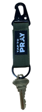 Load image into Gallery viewer, Tap To Pray™ - Tactical Carabiner Keychain: Tan
