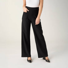 Load image into Gallery viewer, Celyse Tailored Wide Leg Pant: Black / S/M
