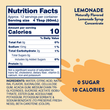 Load image into Gallery viewer, Sugar Free Lemonade Syrup Concentrate
