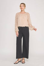 Load image into Gallery viewer, Long Sleeve Blouse: Black / M
