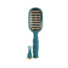 Load image into Gallery viewer, Vented Hair Brush - Teal With It

