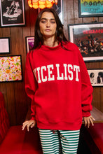 Load image into Gallery viewer, NICELIST | Reversible 'LIST'  Mockneck Pullover

