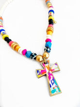 Load image into Gallery viewer, Cross Necklaces: Abstract
