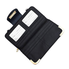 Load image into Gallery viewer, Turn Lock Crossbody Wallet: Gold
