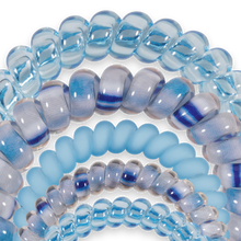 Load image into Gallery viewer, Spiral Hair Coils | Mix Pack | Blue Lagoon

