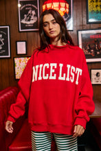 Load image into Gallery viewer, NICELIST | Reversible 'LIST'  Mockneck Pullover
