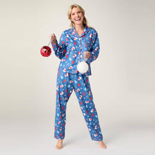 Load image into Gallery viewer, Dreamland Top: Blush Santa / S/M
