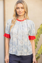 Load image into Gallery viewer, Sweet Blossom Eyelet Top
