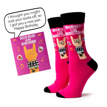 Load image into Gallery viewer, IT&#39;S YO BIRTHDAY Gift Card Sock Set
