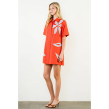 Load image into Gallery viewer, Sunset Bloom Shirt Dress-THML

