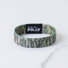 Load image into Gallery viewer, Tap To Pray™ Wristbands - Forest &amp; Tree Bark Camo
