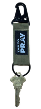 Load image into Gallery viewer, Tap To Pray™ - Tactical Carabiner Keychain: Green
