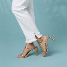 Load image into Gallery viewer, Mary Straight Ankle with Double Fringe Pant
