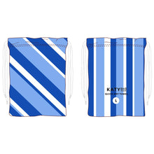 Load image into Gallery viewer, Blue Striped Quick Dry Beach Towel: Blue

