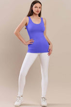 Load image into Gallery viewer, Reversible V or U Neckline Seamless Tank: Black / OS
