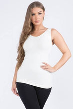 Load image into Gallery viewer, Reversible V or U Neckline Seamless Tank

