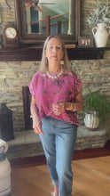 Load and play video in Gallery viewer, Taylor Floral Top
