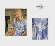 Load and play video in Gallery viewer, Floral Print Midi Dress
