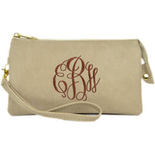 Load image into Gallery viewer, Monogrammable three Compartments Crossbody Bag
