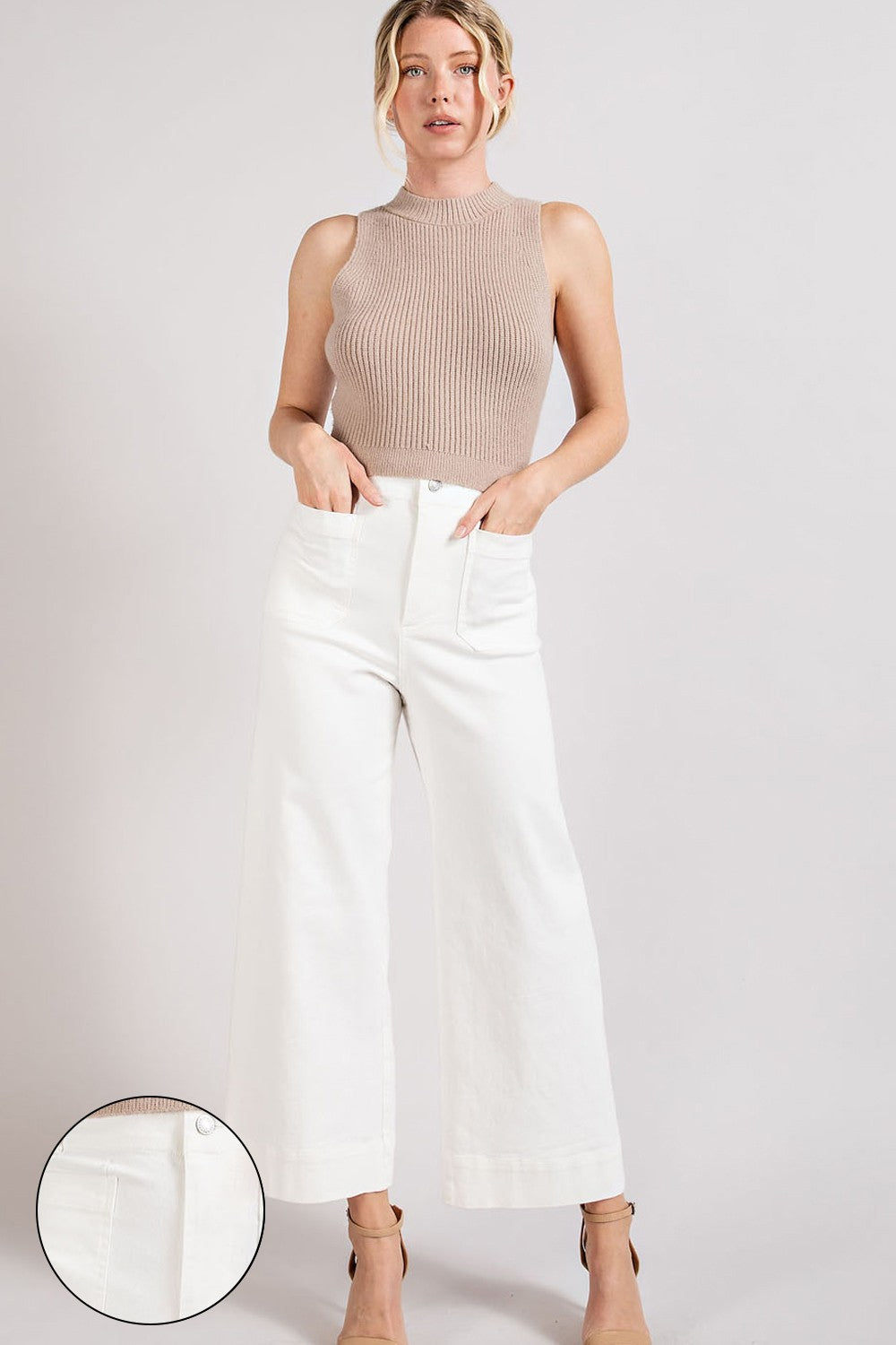 1-SOFT WASHED WIDE LEG PANTS