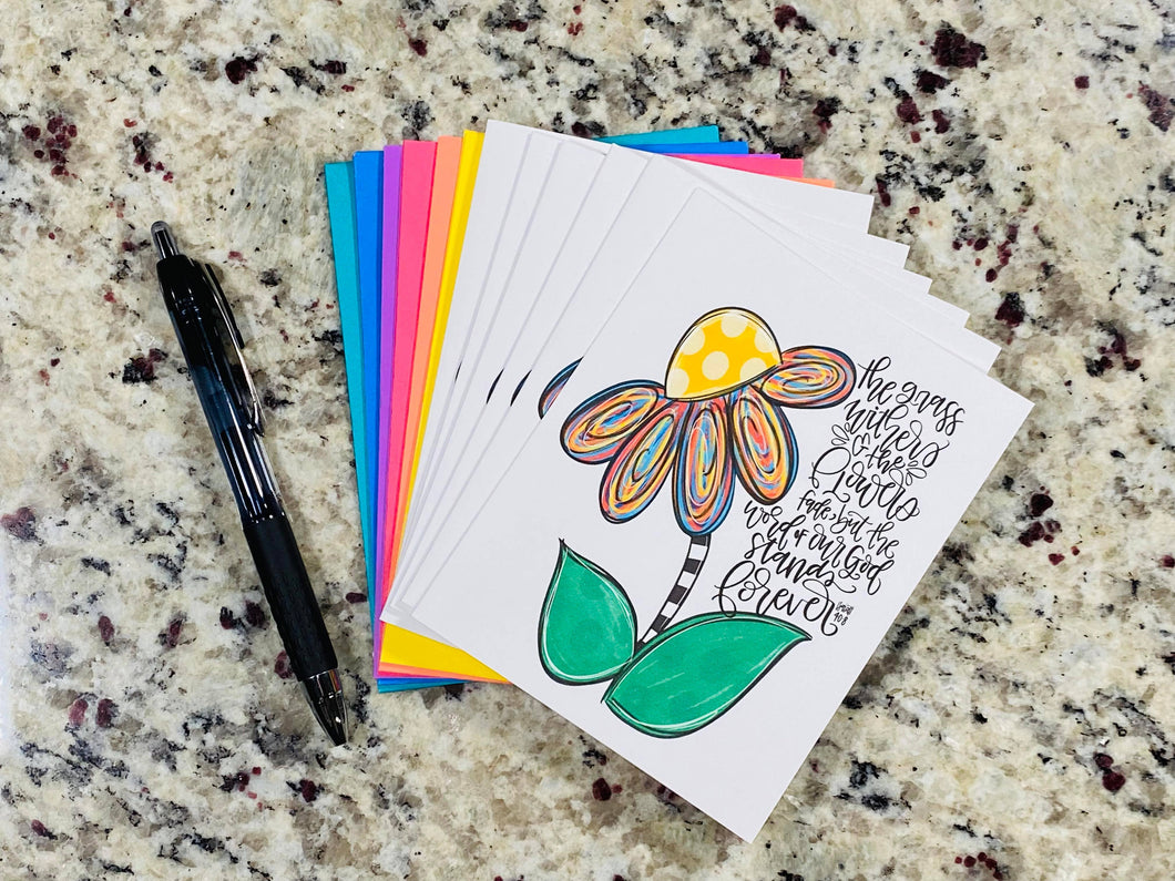 Word of God Note Cards: Colorful