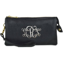 Load image into Gallery viewer, Monogrammable three Compartments Crossbody Bag
