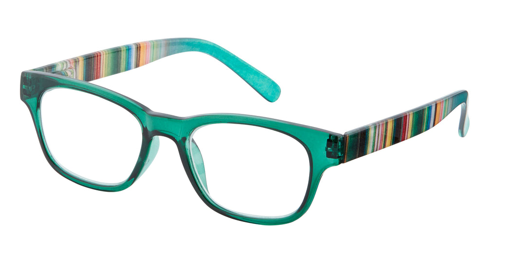 Everett Reading Glasses: +2.5 / Green